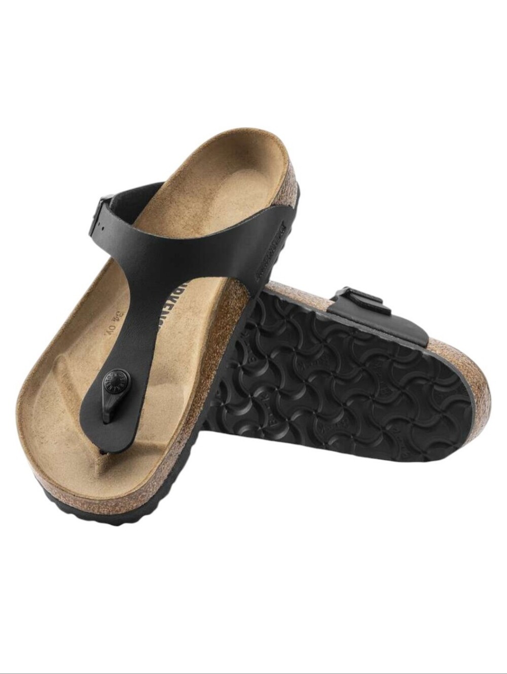 Birkenstock Gizeh Birko-Flor Black Sandal